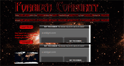 Desktop Screenshot of community.forbidenhosting.com